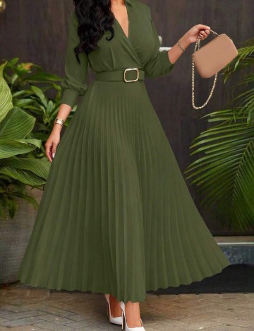 Rochie maxi Shein, verde
