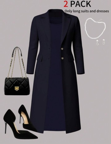 Compleu Shein, bleumarin