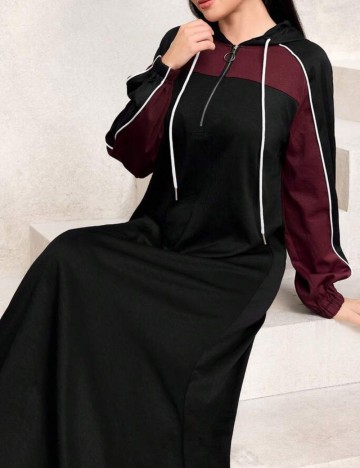 Rochie maxi Shein, mix culori