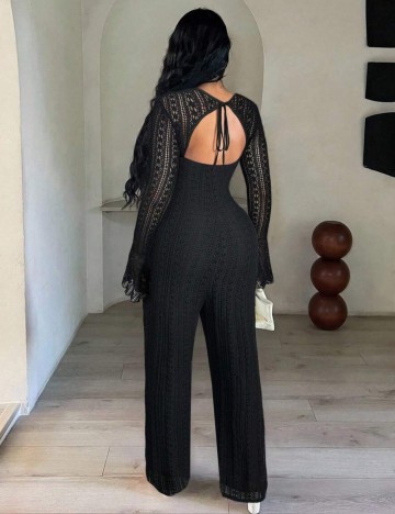 Salopetă lungă Shein, negru