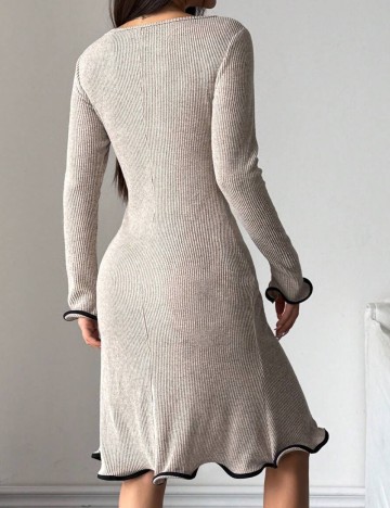 Rochie midi Shein, bej