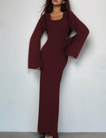 Rochie maxi Shein, vișiniu