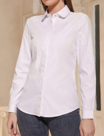 Cămașă Shein, alb