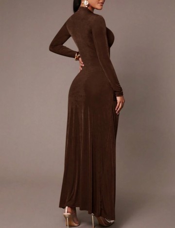 Rochie maxi Shein, maro