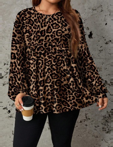 Bluză Shein Curve+, mix culori