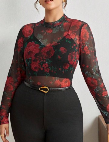 Bluză Shein, mix culori