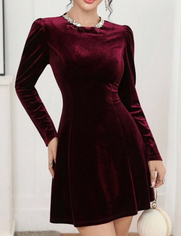 Rochie mini Shein, vișiniu