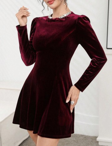 Rochie mini Shein, vișiniu