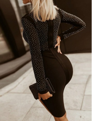 Rochie midi Shein, negru