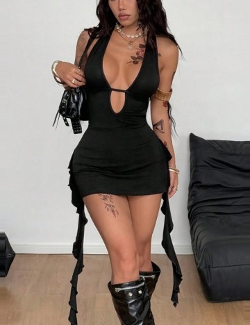 Rochie mini Shein, negru