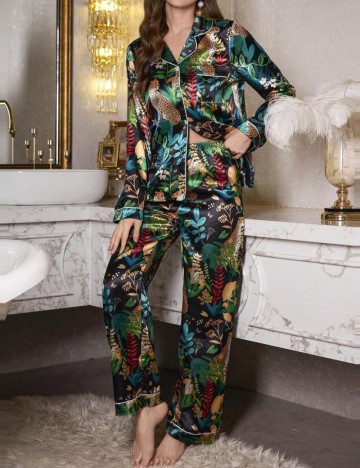 Compleu pijamale Shein, mix culori