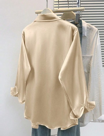 Cămașă Shein, crem