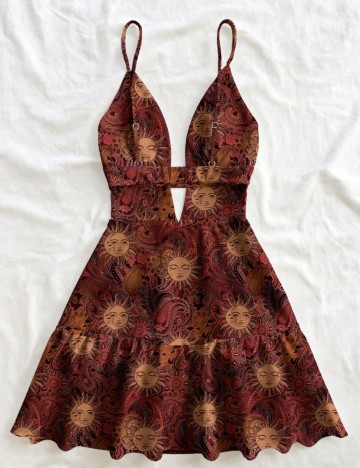 Rochie mini Shein, mix culori