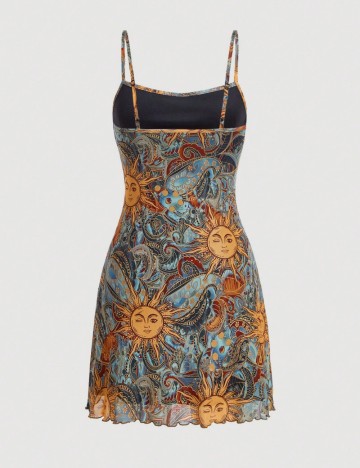 Rochie mini Shein, mix culori