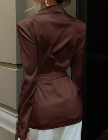 Cămașă Shein, maro