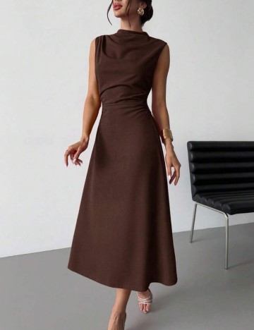 Rochie maxi Shein, maro