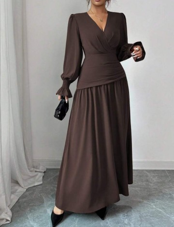 Rochie maxi Shein, maro