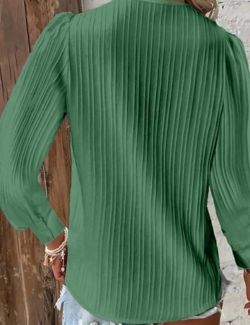 Cămașă Shein Curve+, verde