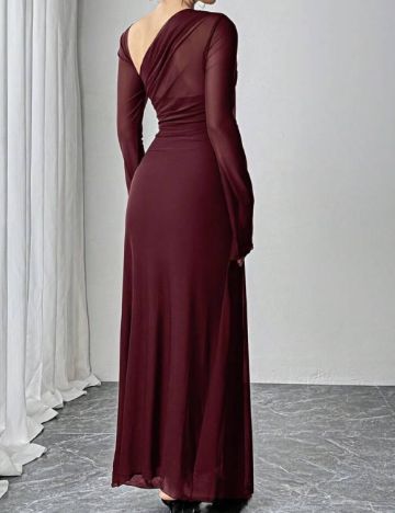 Rochie maxi Shein, vișiniu