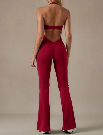 Salopetă lungă Shein, vișiniu