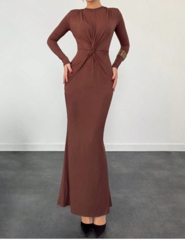 Rochie maxi Shein, maro