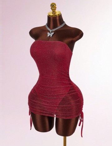 Rochie mini Shein, roșu