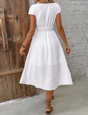 Rochie midi Shein, alb