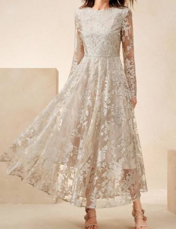 Rochie maxi Shein, bej