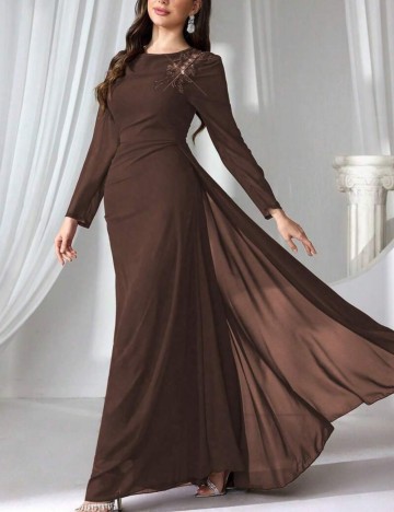 Rochie maxi Shein, maro