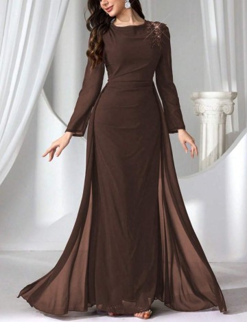 Rochie maxi Shein, maro