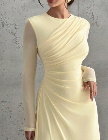 Rochie maxi Shein, galben