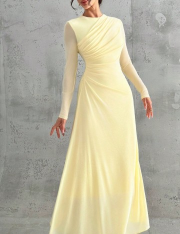 Rochie maxi Shein, galben