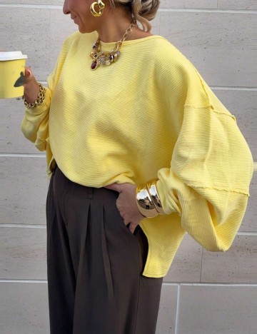 Cămașă Shein, galben