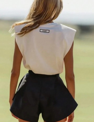 Pantaloni scurți Shein, negru