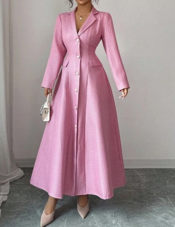 Rochie maxi Shein, roz