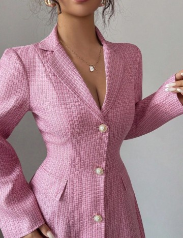 Rochie maxi Shein, roz