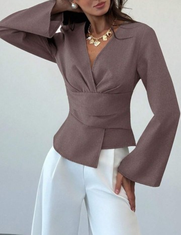 Cămașă Shein, mov