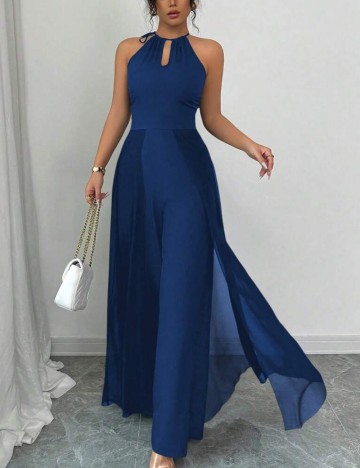 Salopetă lungă Shein, albastru