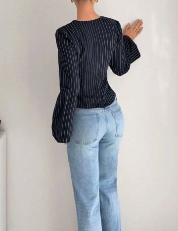 Cămașă Shein, albastru