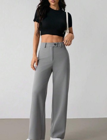 Pantaloni Shein, gri