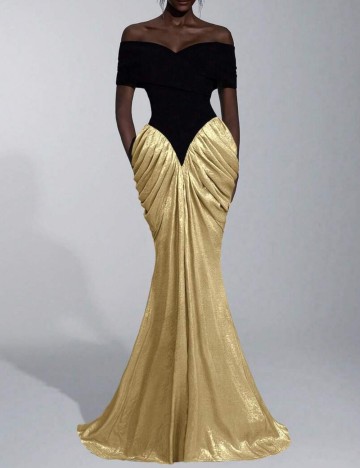 Rochie de ocazie Shein, mix culori