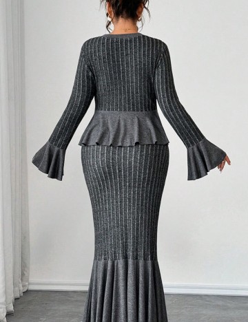 Compleu Shein Curve+, gri