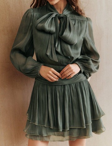 Rochie mini Shein, verde