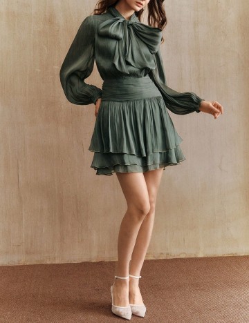 Rochie mini Shein, verde