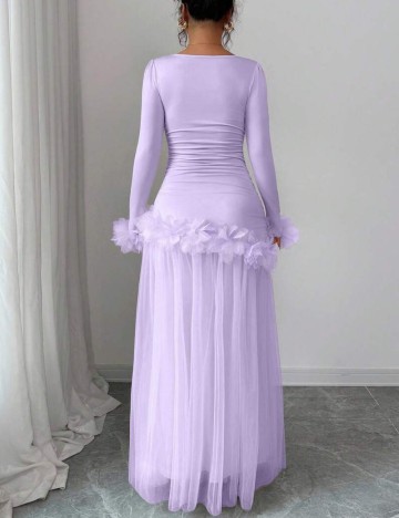 Rochie maxi Shein, lila