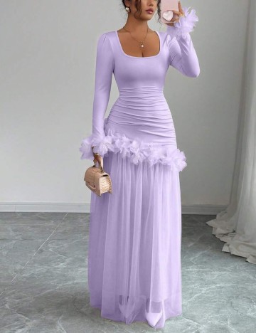 Rochie maxi Shein, lila