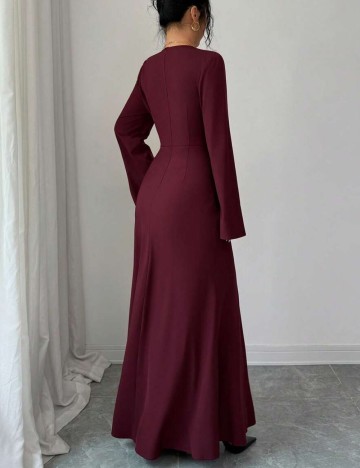 Rochie maxi Shein, vișiniu