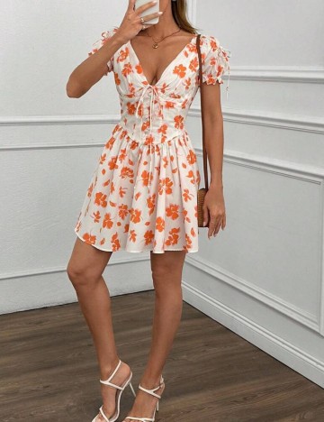 Rochie mini Shein, mix culori