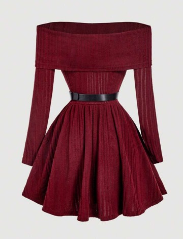 Rochie mini Shein, vișiniu