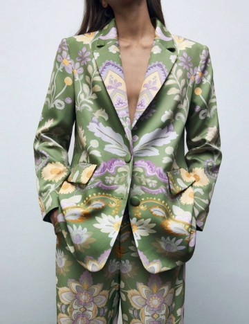 Sacou Shein, mix culori